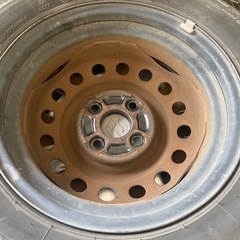 スズキ ワゴンR タイヤ 4本セット(ホイール付き)の画像