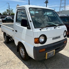 【支払総額10.8万円】レトロで可愛いキャリートラック車検令和9年2月修復歴なし4MT 即日納車可能！ 機関良好！の画像