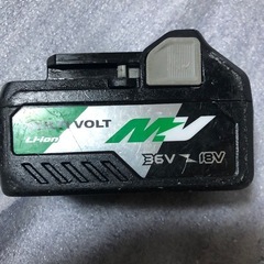 ハイコーキマルチボルトバッテリー中古品１個の画像