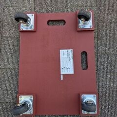 木製平台車２台　45cm×60cm　中古品の画像