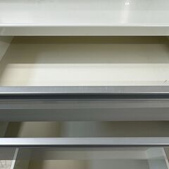 【ジャングルジャングル滋賀草津店】ジモティ来店特価!!　食器棚　ホワイト　J-250944の画像