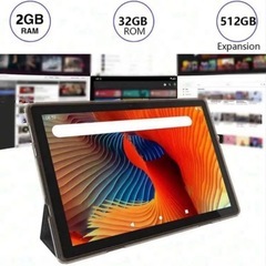 Coopers 10.1インチ Android 15 タブレット ケース付 超高精細画面の画像