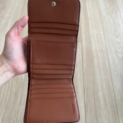 最終値下げ　中古　傷汚れあり　コーチ二つ折財布の画像
