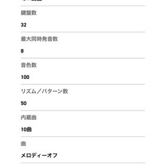 CASIOピアノの画像