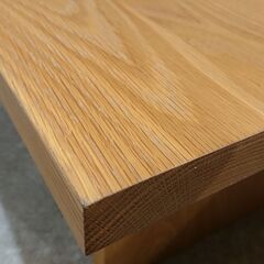 無印良品｜良品計画｜リアルファニチャー｜オーク無垢材｜160cm｜ローテーブルの画像