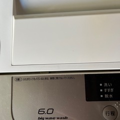 洗濯機　6キロ　NA-F60B8の画像