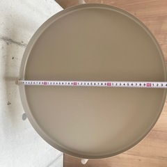 【取引中】IKEA スチールテーブルの画像