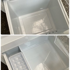 美品　Hisense ハイセンス ノンフロン冷凍冷蔵庫 HR-D13E 2024年製 冷蔵庫 2ドアの画像