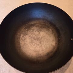 アイリスオーヤマ(IRIS OHYAMA) 鉄フライパン 炒め鍋 28cm SCW-28 ブラック　深型の画像