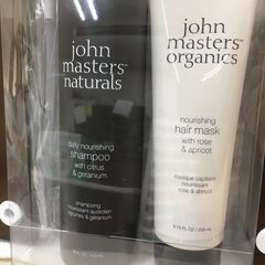 海外・日本製品のサルベージ品　john  masters  organic　シャンプー・ヘアマスクセットの画像