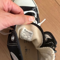 21cm コンバース  ハイカットスニーカーの画像