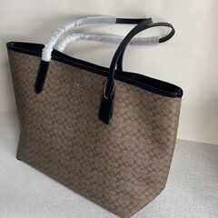 コーチ city tote トートバッグ ショルダーバッグ 手提げバッグの画像