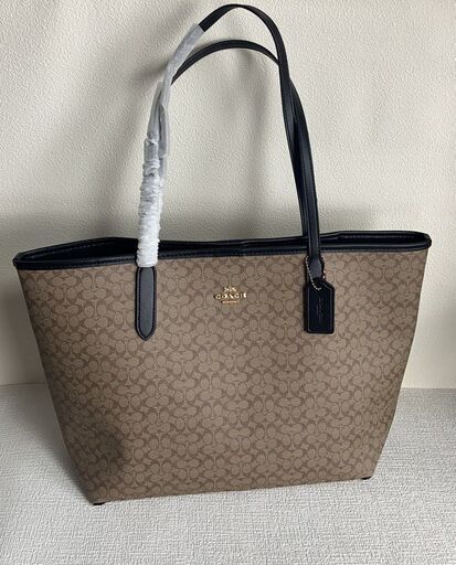コーチ city tote トートバッグ ショルダーバッグ 手提げバッグ