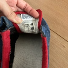 17cm ニューバランス  スニーカーの画像