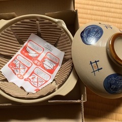 未使用　土鍋　一人用の画像