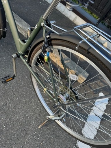 ６段ギア、オートライト付き自転車