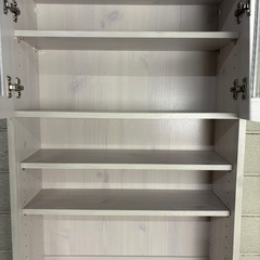 佐藤産業 木目調エレガントキャビネット 食器棚 キッチンキャビネット 菊MZ