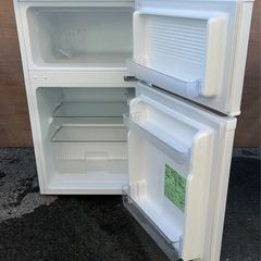 特価 アイリスオーヤマ 冷凍冷蔵庫 90L 温度調節つまみ 省エネ設計の画像