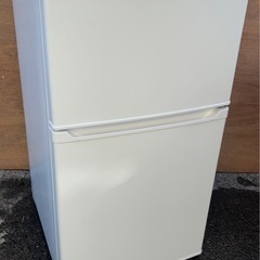 特価 アイリスオーヤマ 冷凍冷蔵庫 90L 温度調節つまみ 省エネ設計の画像