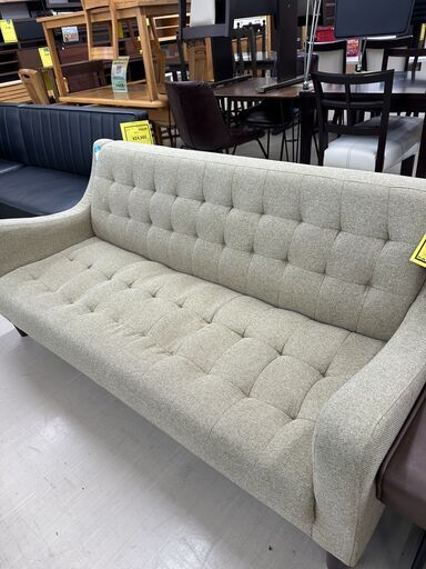 【ジャングルジャングル滋賀草津店】ジモティ来店特価!!　ソファ　グリーン　J-250947