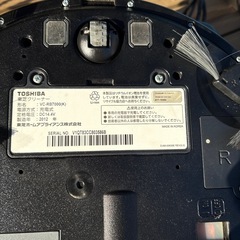 TOSHIBAお掃除機ロボット【ジャンク】の画像
