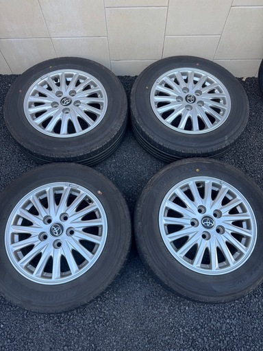 ⭐️相談可⭐️80系ノア、ヴォクシー、エスクァイア　純正ホイール、タイヤ4本セット(新品夏タイヤ半年使用)