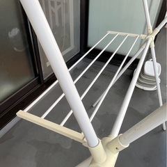 【あげます！】折りたたみ式物干しの画像