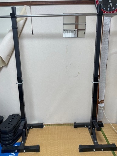 【まとめ売り】トレーニング用品セット（ベンチ・ラック・バーベル・ダンベル）