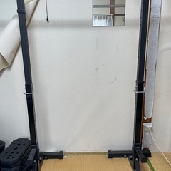 【まとめ売り】トレーニング用品セット（ベンチ・ラック・バーベル・ダンベル）の画像