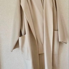 emmi リバーコート　ストール付21AW/O/ウール/IVO/13WFC214004 の画像