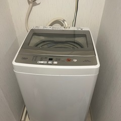 AQUA 全自動洗濯機 5kgの画像