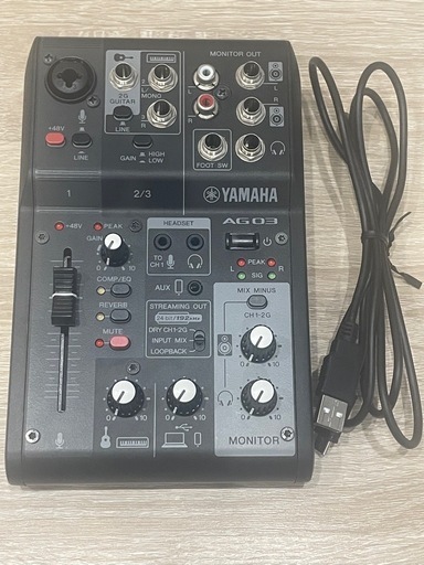 YAMAHA オーディオインターフェース AG03