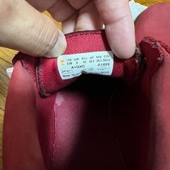 ※26.5センチTimberland ティンバーランド ブーツ レッド スエードの画像