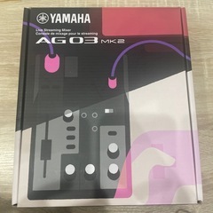 YAMAHA オーディオインターフェース AG03 の画像
