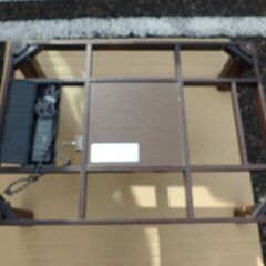 中古品　家具調こたつ（１０５ｃｍ×７５ｃｍ×高さ３６ｃｍ）引き取って頂ける方に無料で差し上げます！！の画像