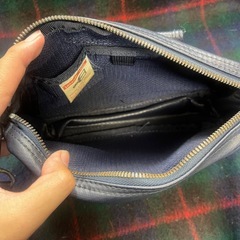 吉田カバン LUGGAGE LABEL ショルダーバッグ　ショルダー　ネイビー　の画像