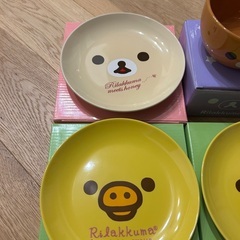 新品未使用　リラックマ マグカップとプレートセットの画像