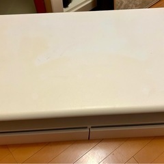 木製テレビ台の画像