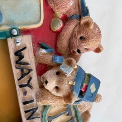 写真立て 陶器 ベアーの画像