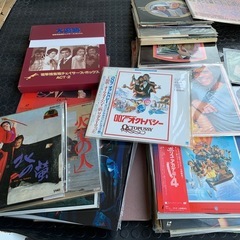 レコード　レーザーディスク　本　レトロ　の画像