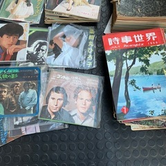 レコード　レーザーディスク　本　レトロ　の画像