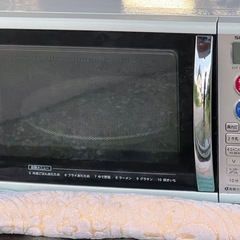 2015年製SHARPオーブンレンジの画像