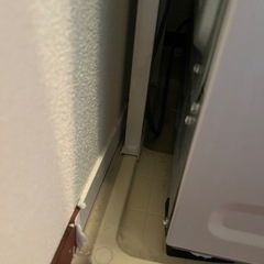 【美品】ランドリーラック 洗濯機ラック 突っ張り式の画像