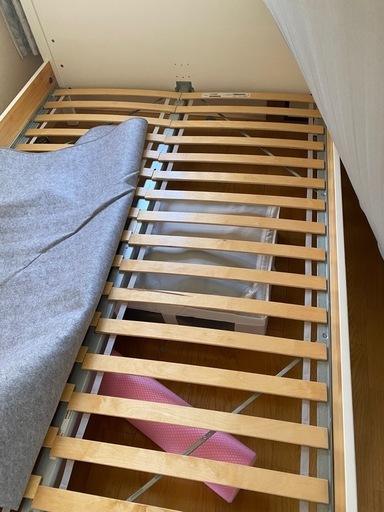 IKEA HEMNES フレーム+マットレス　イケア　ヘムネス