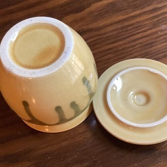 佃煮入れ　小さな壺　ツボ陶器製　梅干し入れ　漬物入れの画像