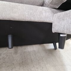 J1469【リユースのサカイ柏店】NITORI　ニトリ　布張りカウチソファ　DJ06　クリーニング済み　参考価格49,990円の画像