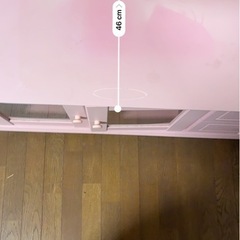 テレビ台　ピンク　収納
の画像