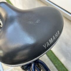 🌈長生きバッテリー8.7Ah　🌈大カゴ仕様！💘ヤマハ　キスミニ　電動自転車　電動アシスト自転車　20インチ　子供乗せ 984の画像