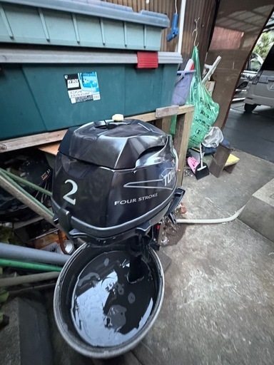 トーハツ2馬力船外機　引き取り限定品