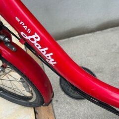 🌈長生きバッテリーほぼ新品！ 8.7Ah🌈　YAMAHA　ヤマハ　パスバビー　 電動自転車　電動アシスト自転車　子供乗せ　985の画像